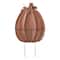 Glitzhome® 3ft. Fall Metal Embossed Glitter Pumpkin Yard Stake